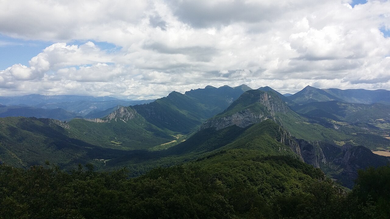 Forêt de Saoû et synclinal perché