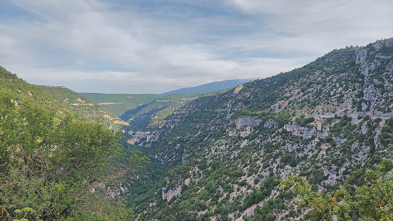 Route des gorges de la Nesque