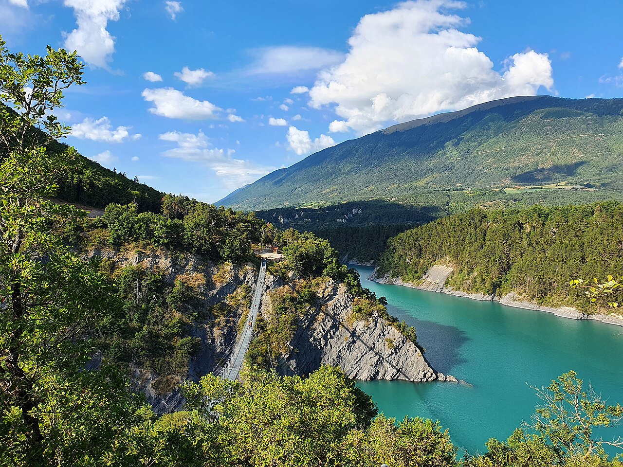 Passerelle himalayenne de l'Ébron